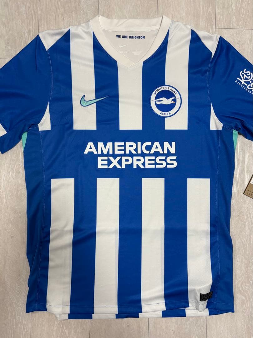 Nike Brighton & Hove Albion サッカーシャツ L
