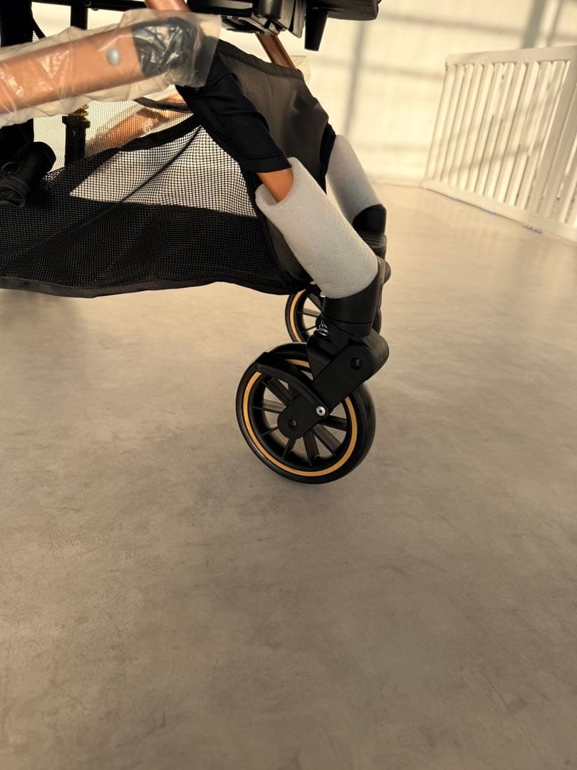 新品　折りたたみ式ペットカート 黒　分離式