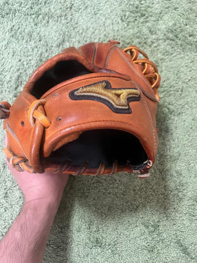 ミズノプロ　坂本　グラブ　グローブ1AJGH79903 硬式　ビターオレンジ