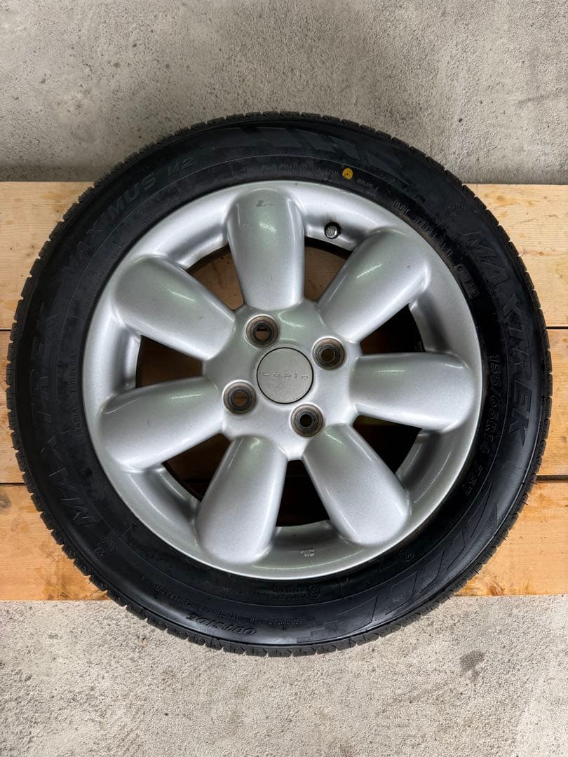 アルトラパン　ラパン　純正ホイール タイヤセット　HE22 4本セット