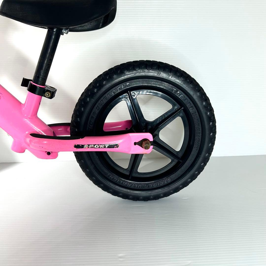 良品☆STRIDER ストライダー スポーツ キックバイク ピンク 補助なし