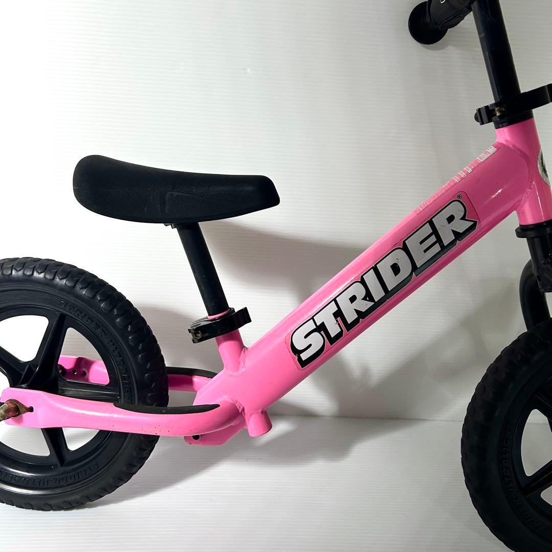 良品☆STRIDER ストライダー スポーツ キックバイク ピンク 補助なし