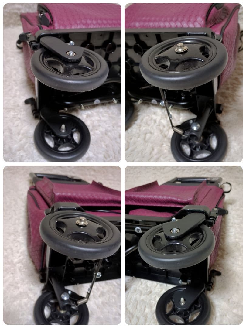 極美品！島製作所メロディプリモ 横押し メッシュ エンジ ショッピングカート