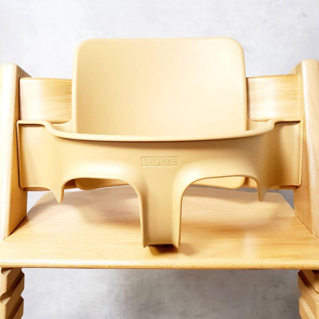 【組立品発送】ストッケ トリップトラップ ナチュラル シリアル4 ベビーセット付