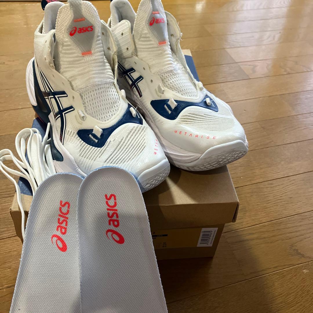 アシックス メタライズ2 26.5 西田 モデル バレー シューズ