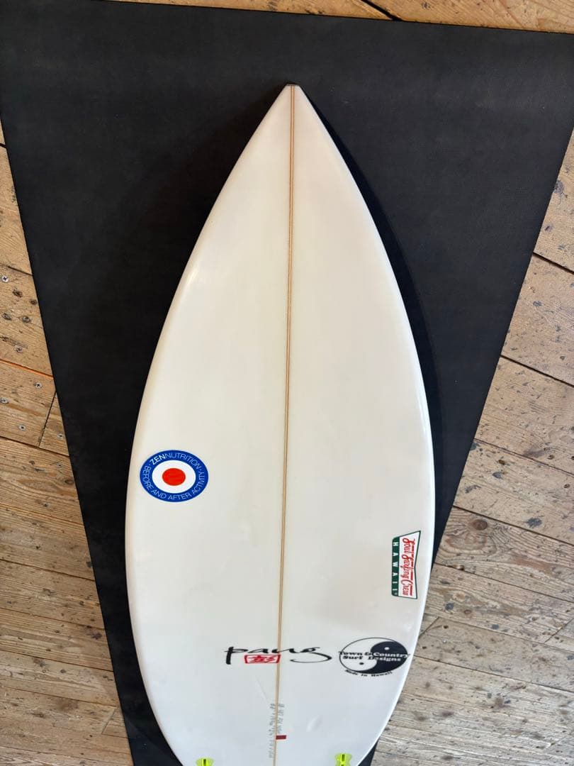 g-pang サーフボード　タウンアンドカントリー　ショートボード　fcs2