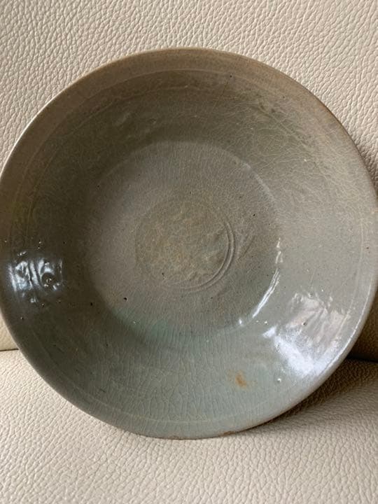 お皿 大皿 李朝古磁 高麗青磁 骨董