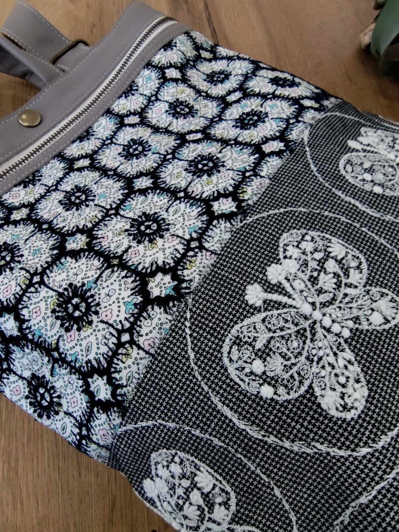 ク*ク様 ミナペルホネン/フォレストウェーブ×アネモネ　フォレストウィング/牛革