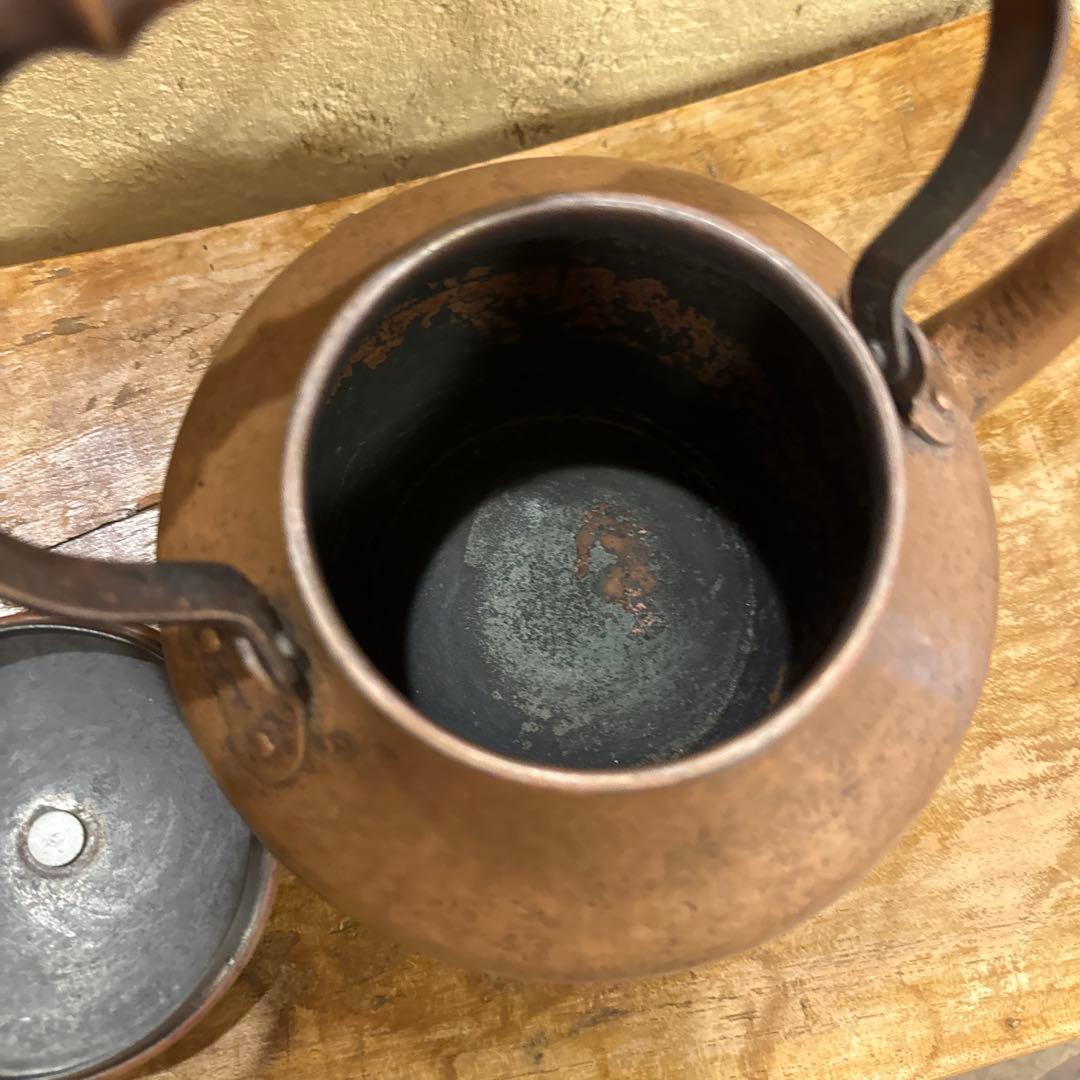 銅製　やかん　アンティーク　made in Germany