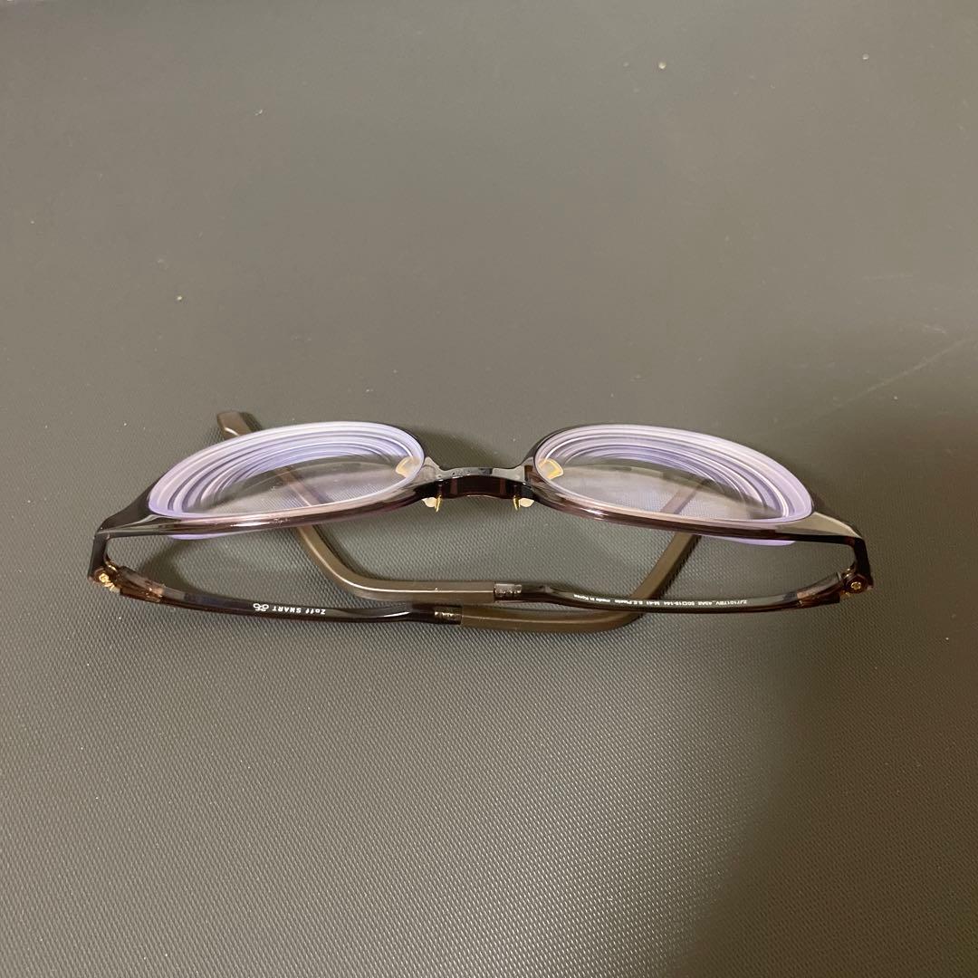 Zoff smartシリーズ　紫外線カット　ブルーライトカット　度入りメガネ