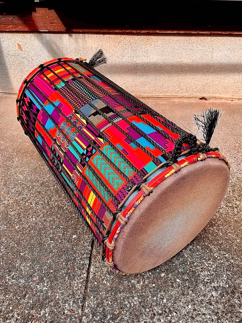 値下げ❣️フリースタイルドラムVOD10ケンケニ Afro fabric