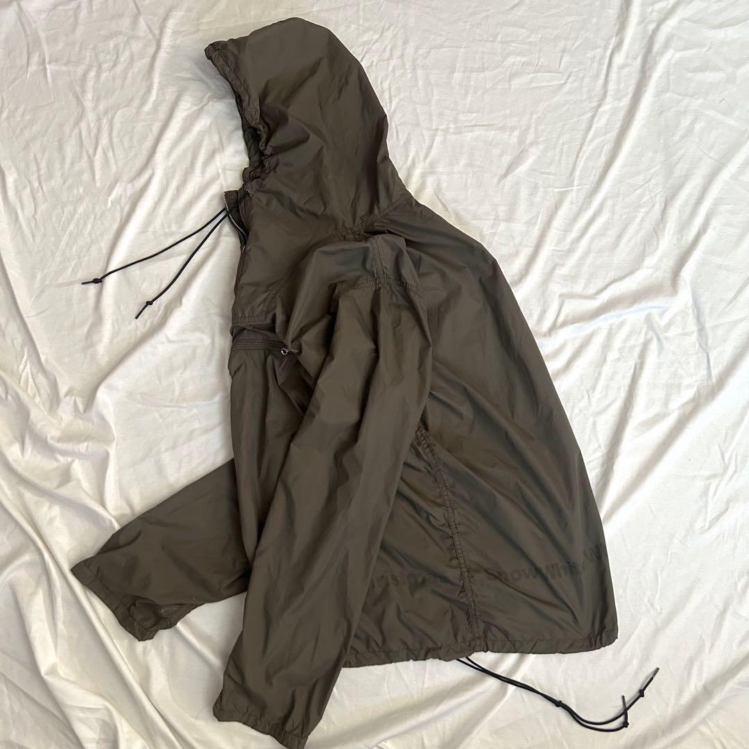 COMME des GARCONS SHIRT メッセージ アノラックパーカー