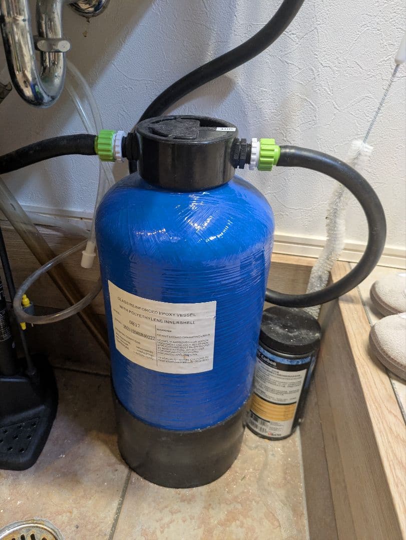 DI浄水器　苔いじめ　アクアギフトオリジナル