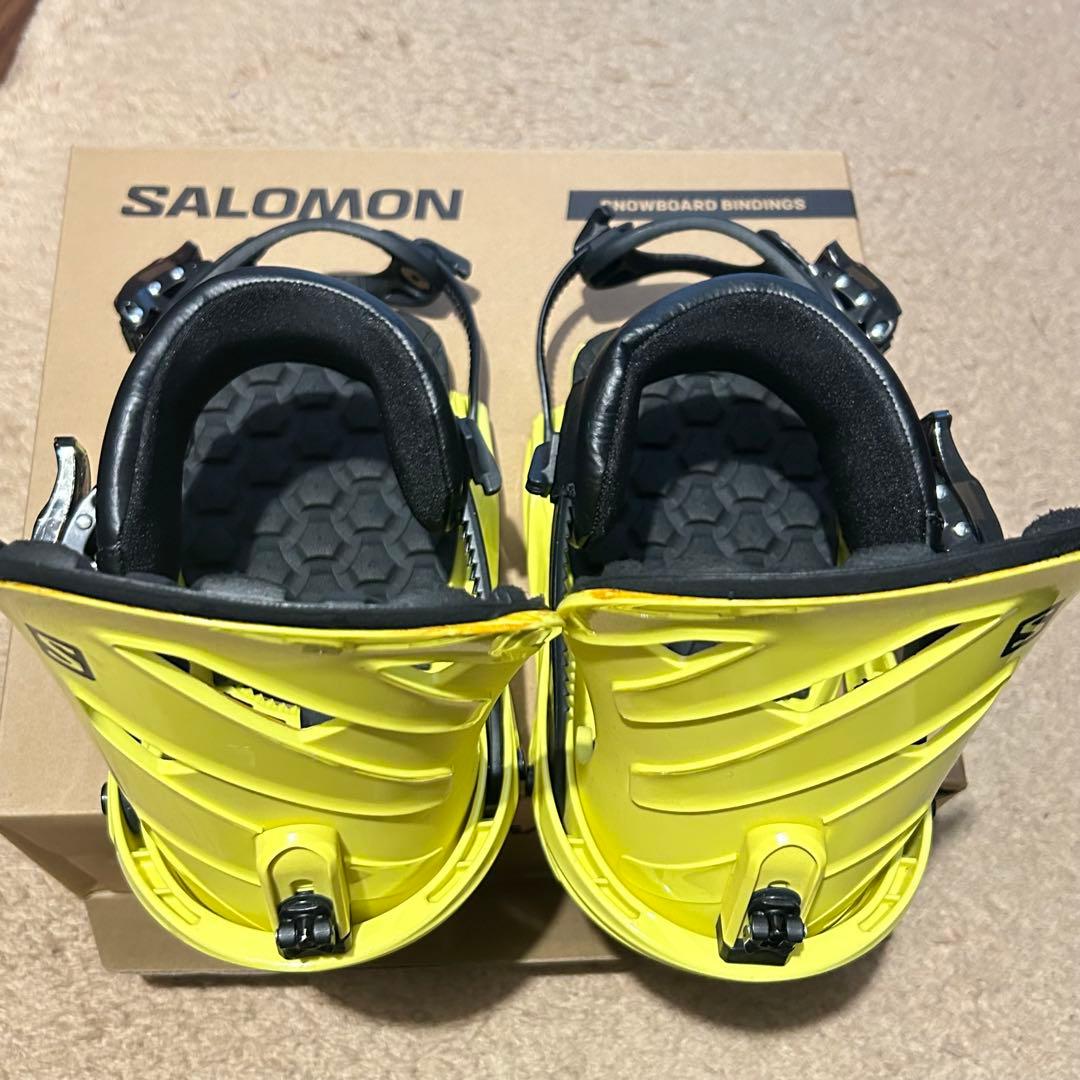 SALOMON スノーボードビンディング イエロー