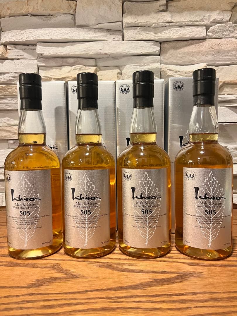 【希少】イチローズモルト&グレーン505 4本セット