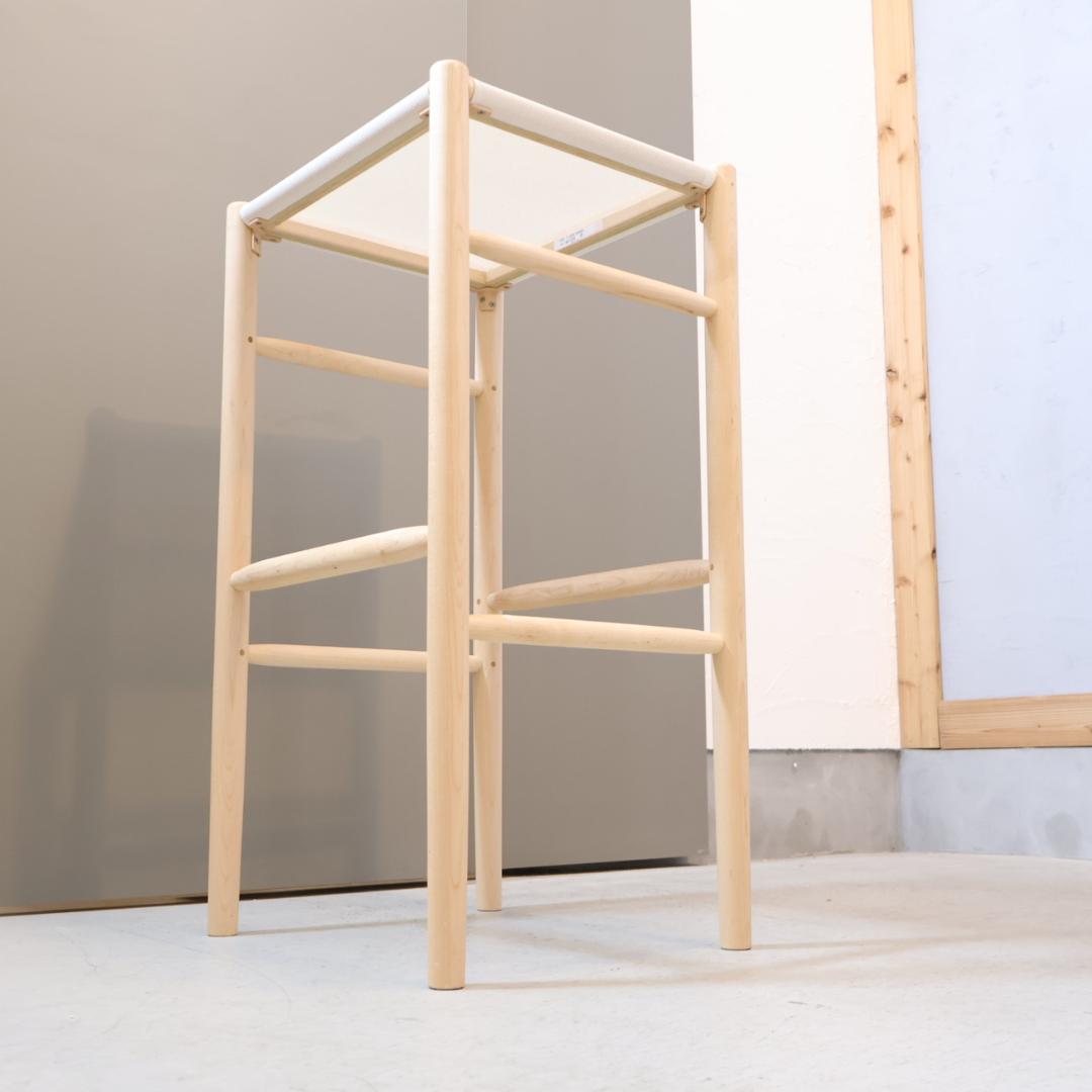 マルニコレクション ライトウッド ハイスツール メープル材 カウンターチェア