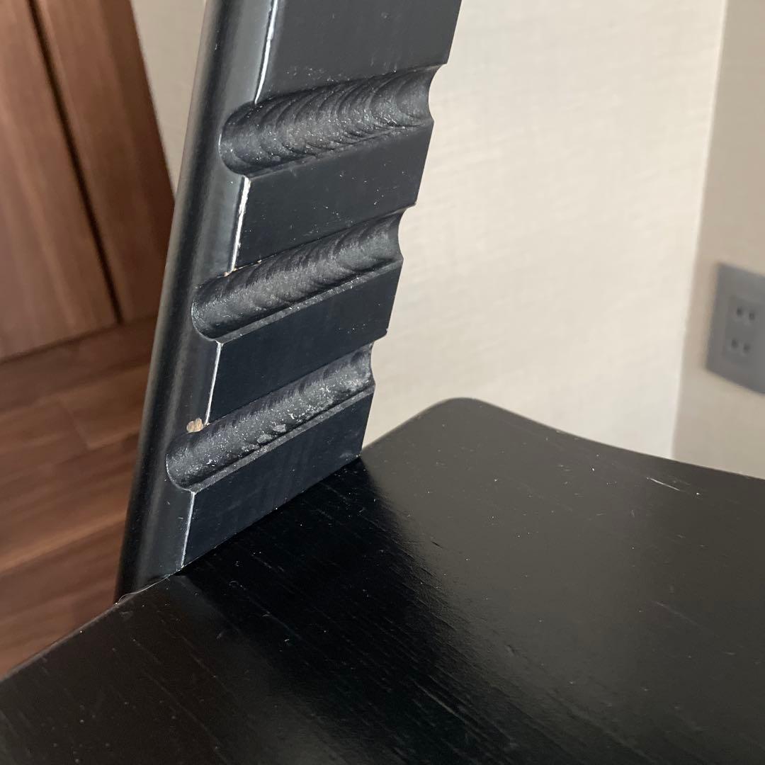 STOKKE ストッケ トリップトラップ チェア ブラック シリアルNo.3