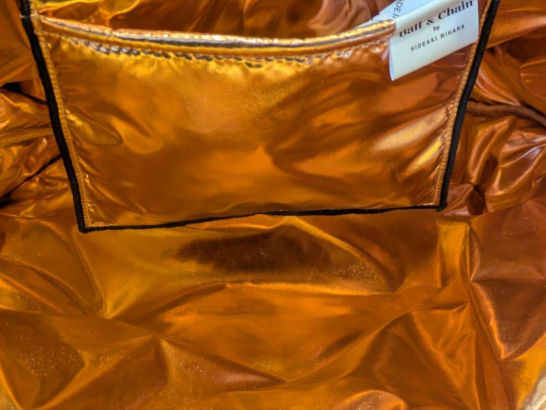 Ball & Chain メタリックエコバッグ