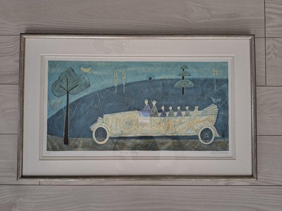 Paula Mcardle｜ポーラマッカードル「Family Outing」額装