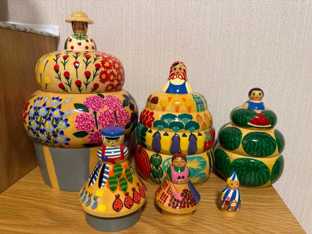 COMPANY フィンランド　マトリョーシカ人形セット 6個