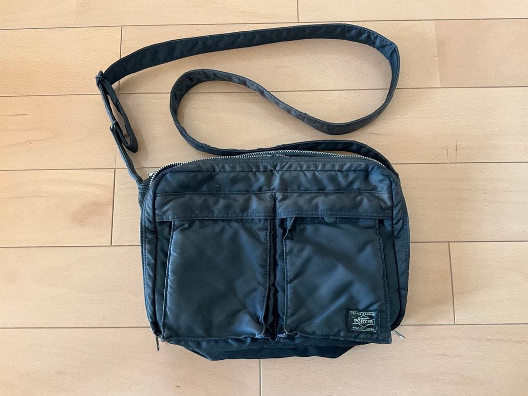 HEAD PORTER / TANKER SHOULDER BAG(L) ブルー