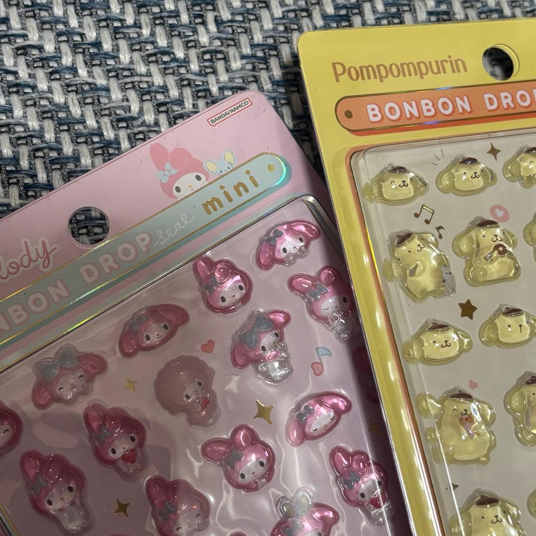 サンリオ ボンボンドロップシール 正規品