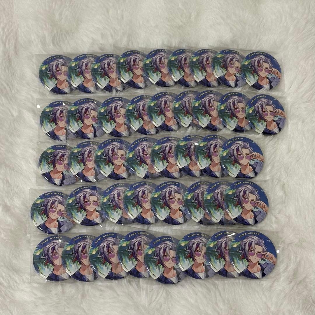 にじさんじ 不破湊 アニカフェ 缶バッジ 42個