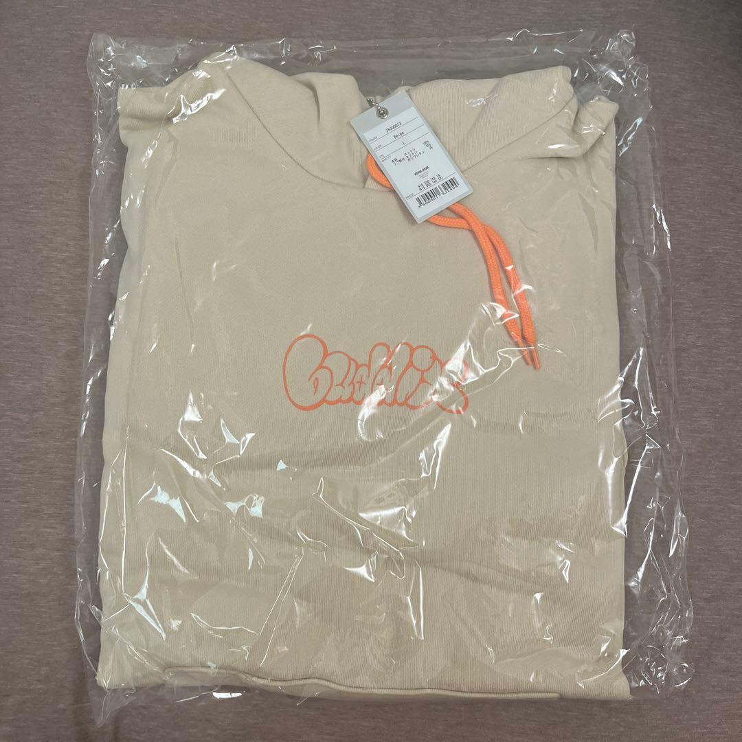 ミュージシャン buddix Logo Hoodie Beige L