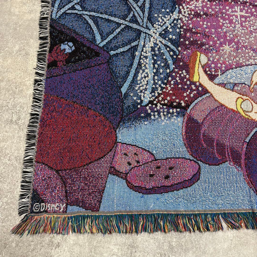 ディズニー　ピーターパン　ティンカーベル　ラグ　ソファーカバー 118×152