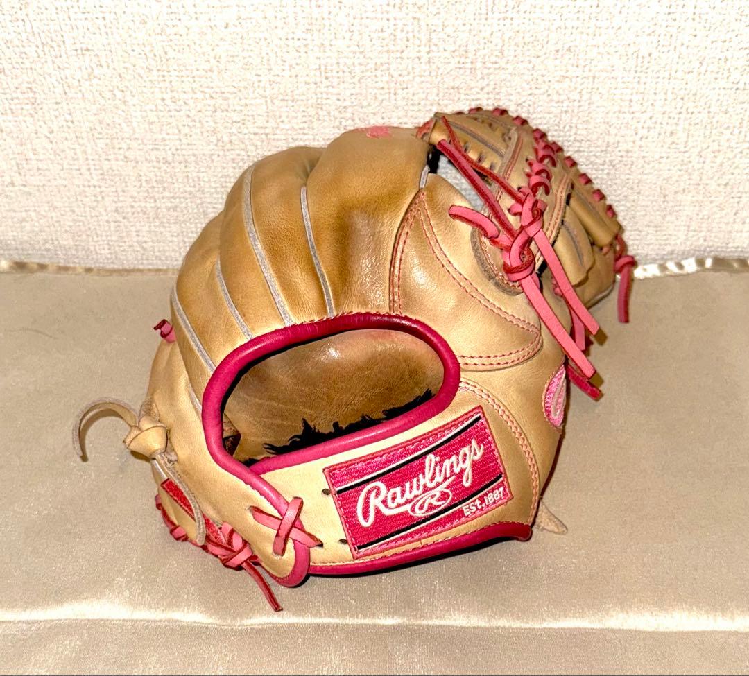 Rawlings ローリングス軟式 HOH PRO EXCELキャメル/ピンク