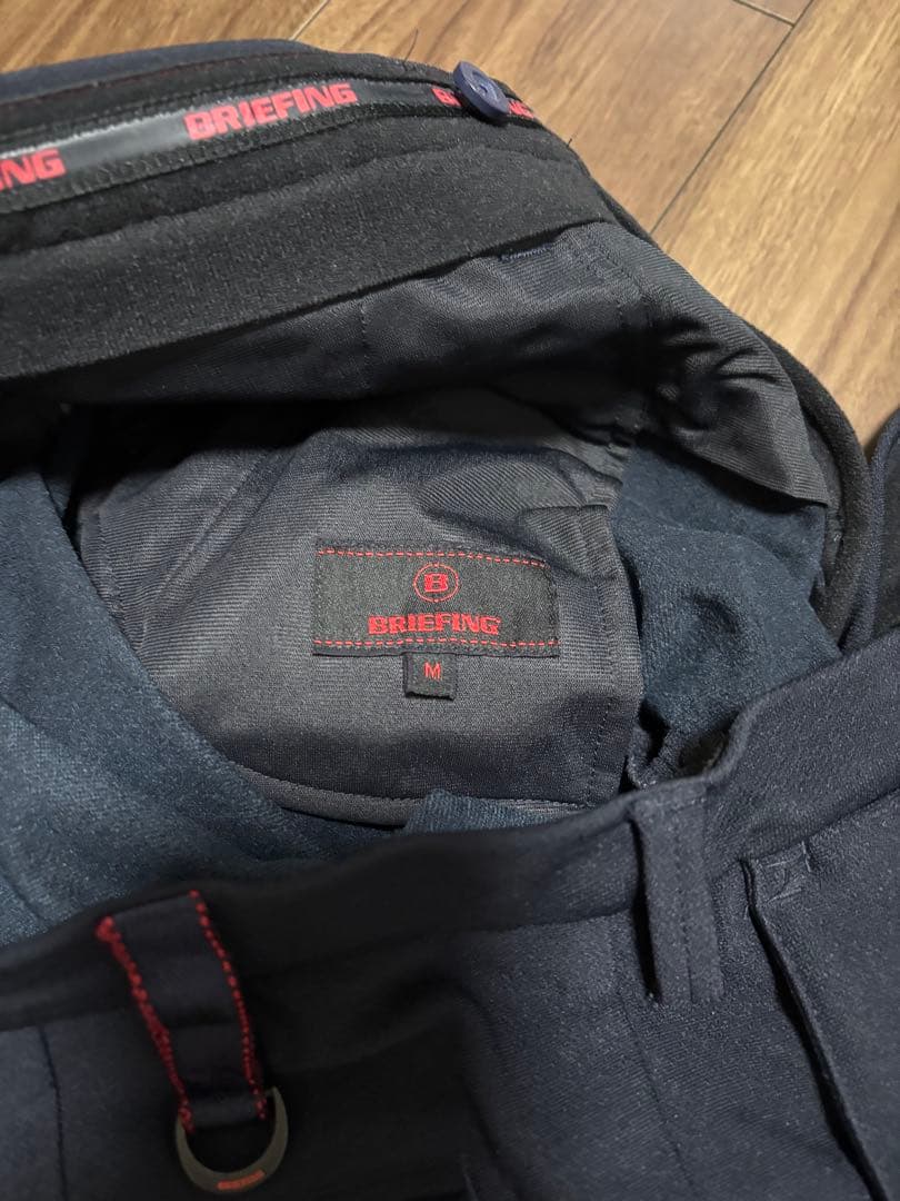 ブリーフィング　ゴルフパンツ　ブラック