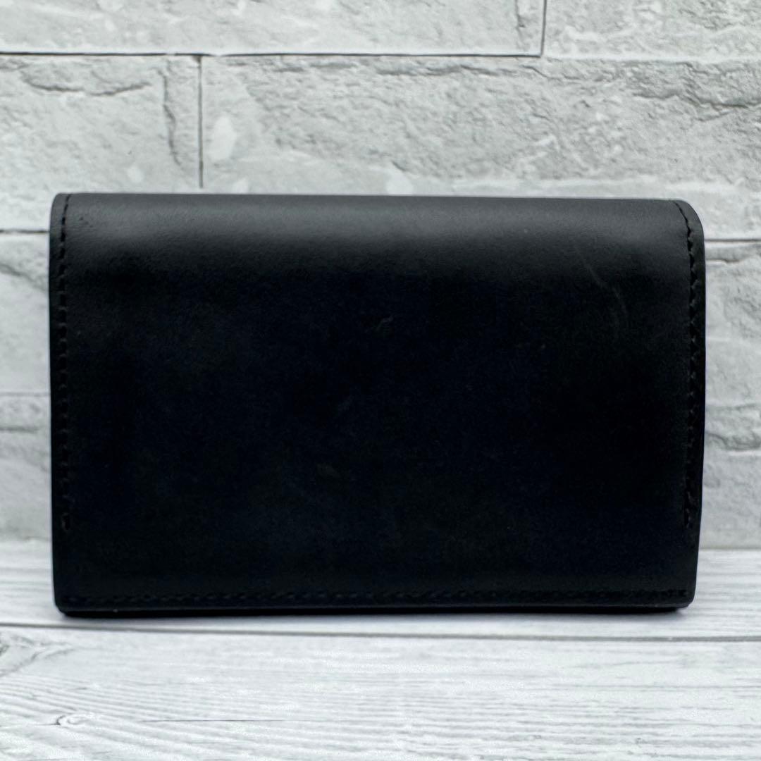 【美品】PaulSmith　名刺入れ　カードケース　レザー　ブラック　車