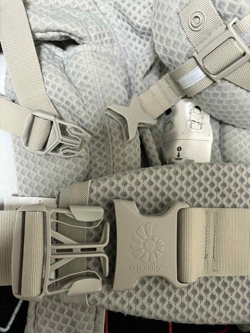 【極美品‼️】エルゴベビー オムニ ブリーズ パールグレー