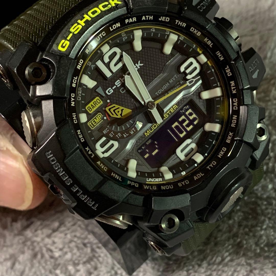 時計 CASIO MUDMASTER GWG-1000 Military Green