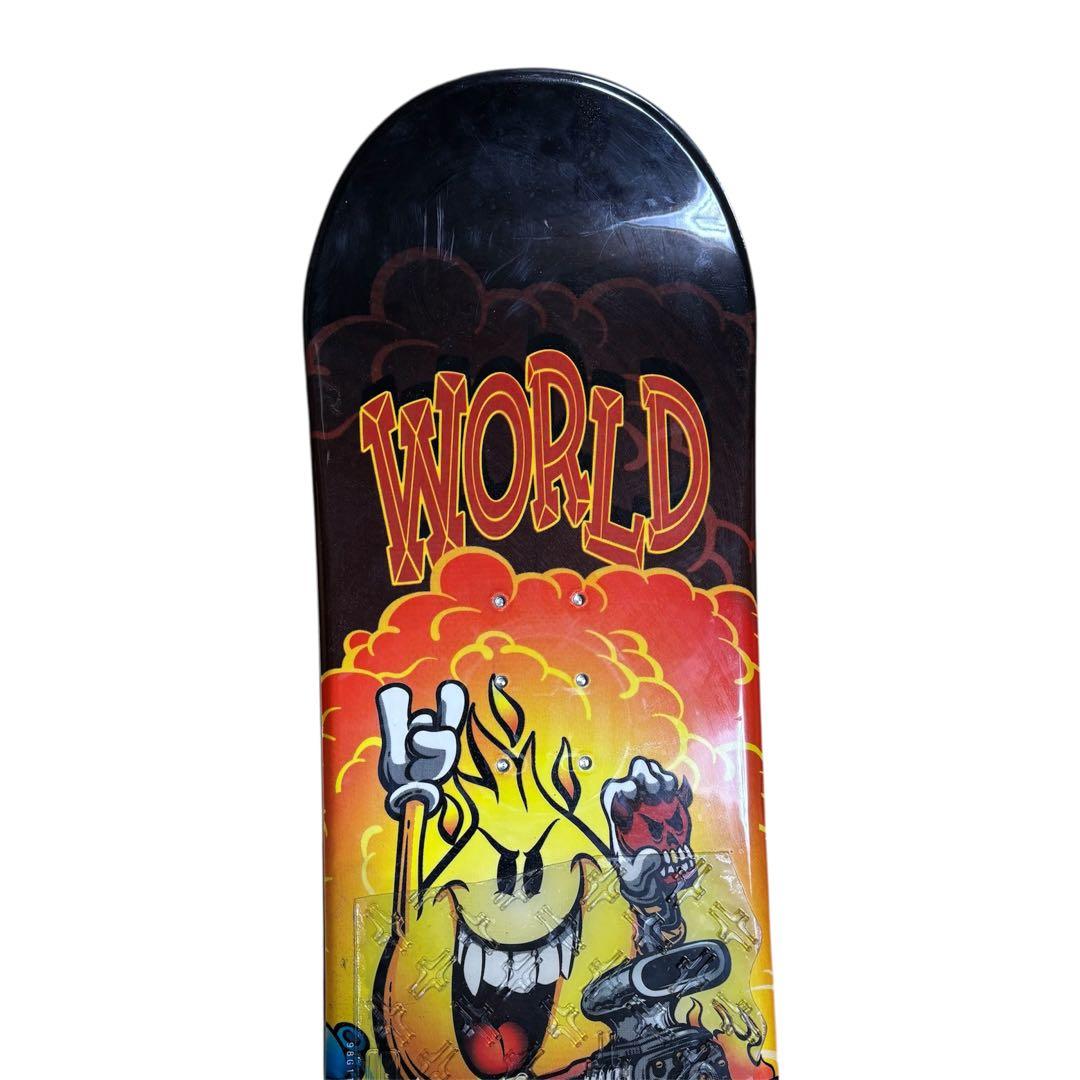 【美品】ワールドインダストリーズ　子供用　スノーボード 98cm ジュニアキッズ