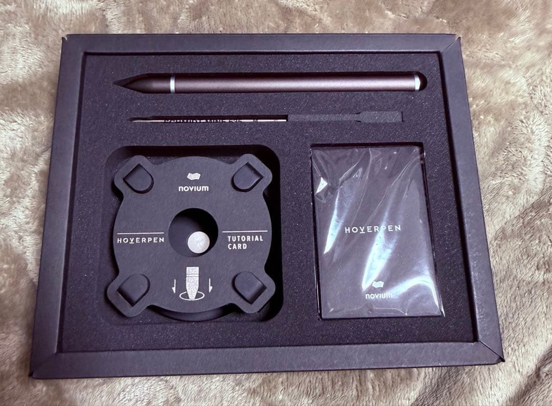 novium Hoverpen Classic ダークグレイ ボールペン