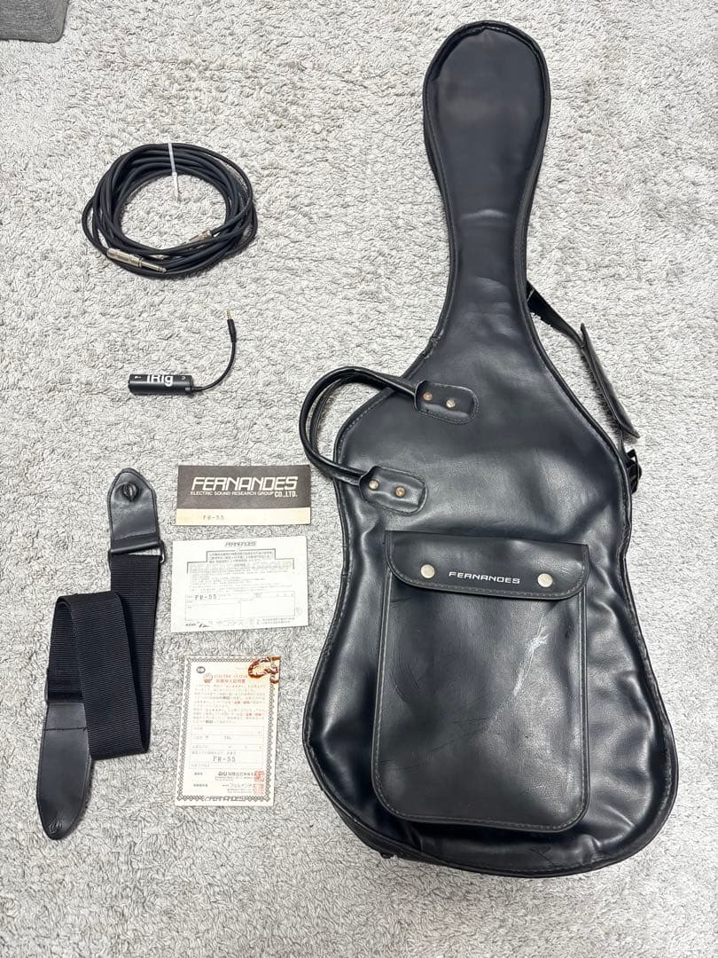 Fernandes FR-55 エレキギター　ブラック
