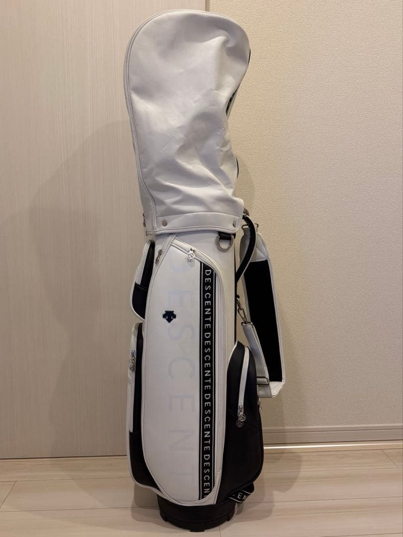 DESCENTE GOLF（デサントゴルフ） キャディバッグ ホワイト