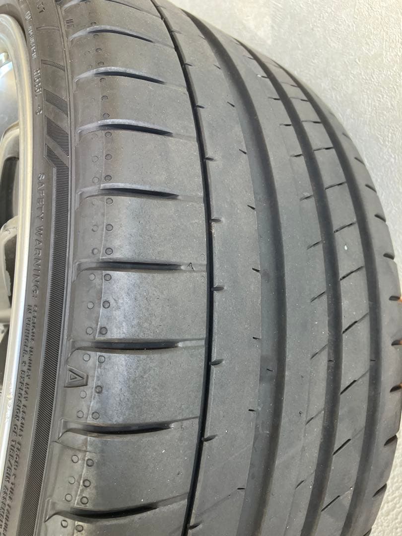 BBS RS-N 20インチホイール+タイヤ4本セット　前8.5J／後9.5J