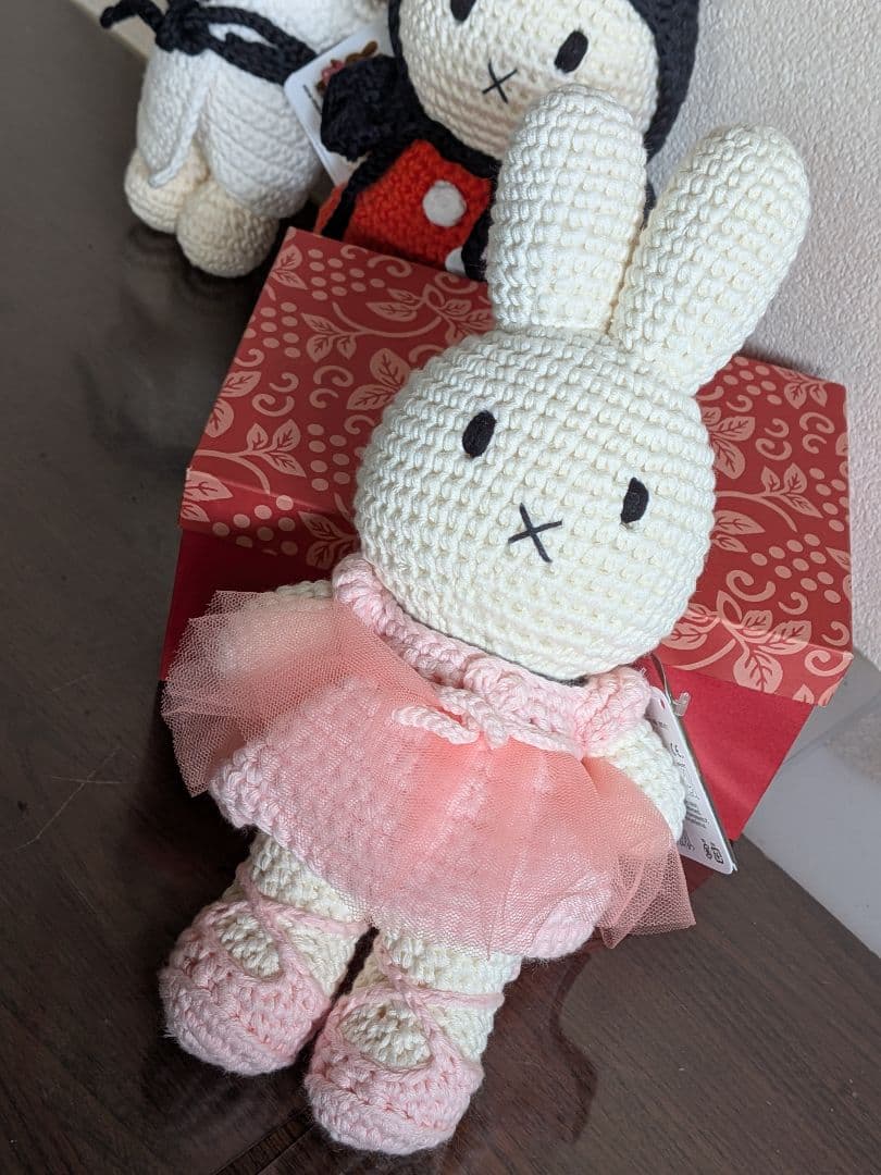 ミッフィー　エドガー・ドガ　ダンス教室METコラボJUST DUTCHあみぐるみ