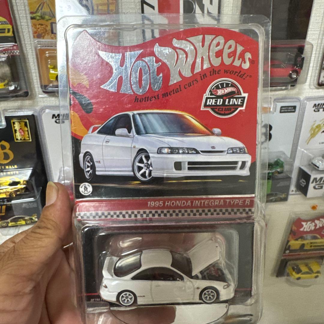 ホットウィール RLC 限定 95 ホンダ インテグラ タイプ R。