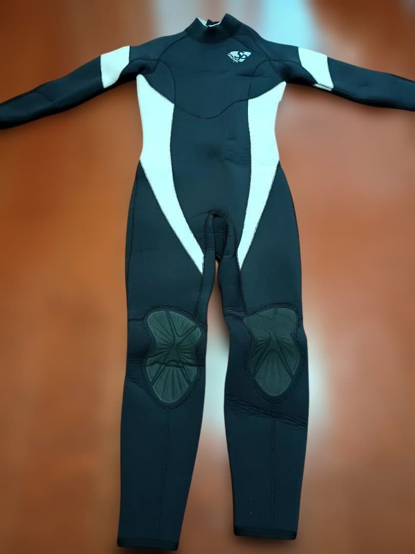 シーピープル 着やすいウエットスーツ ブラック/ホワイト