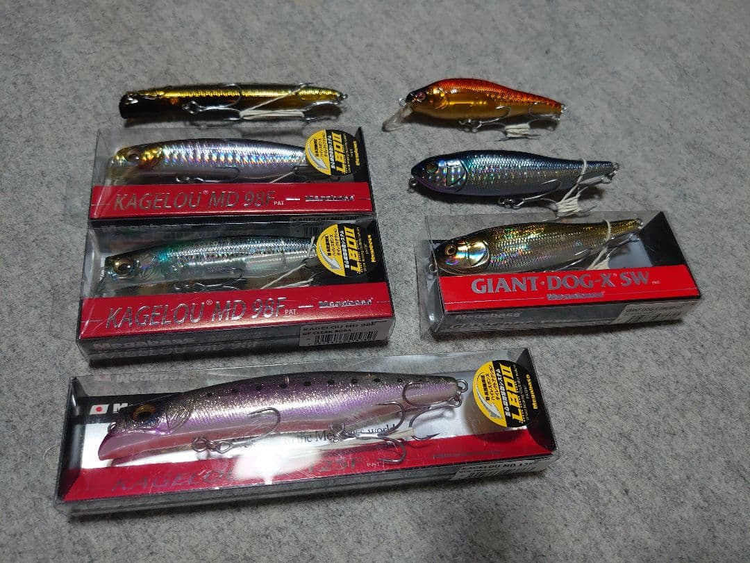 浦*郎様 ★メガバス カゲロウ 他いろいろルアーセット Blue Blue ルア