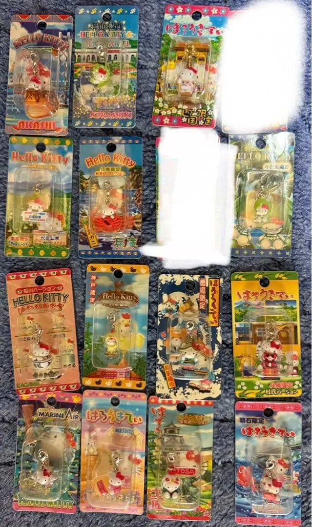 キティー　ご当地　ファスナーマスコット　レアもの多数