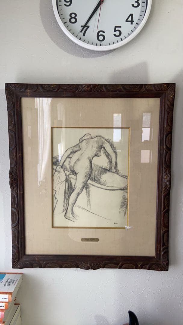 エドガードガ　リトグラフ