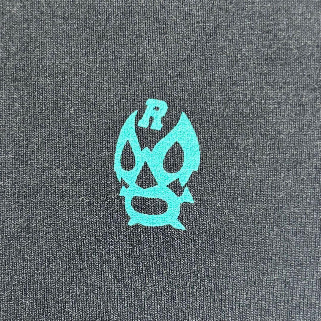 ラッセルノ ゴルフ カタカナプリント モックネック ロングスリーブ ブラック 5