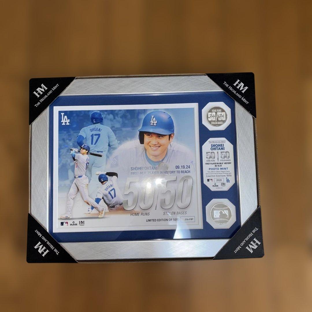 ドジャース 大谷翔平 50-50達成記念ダブルフォトミント