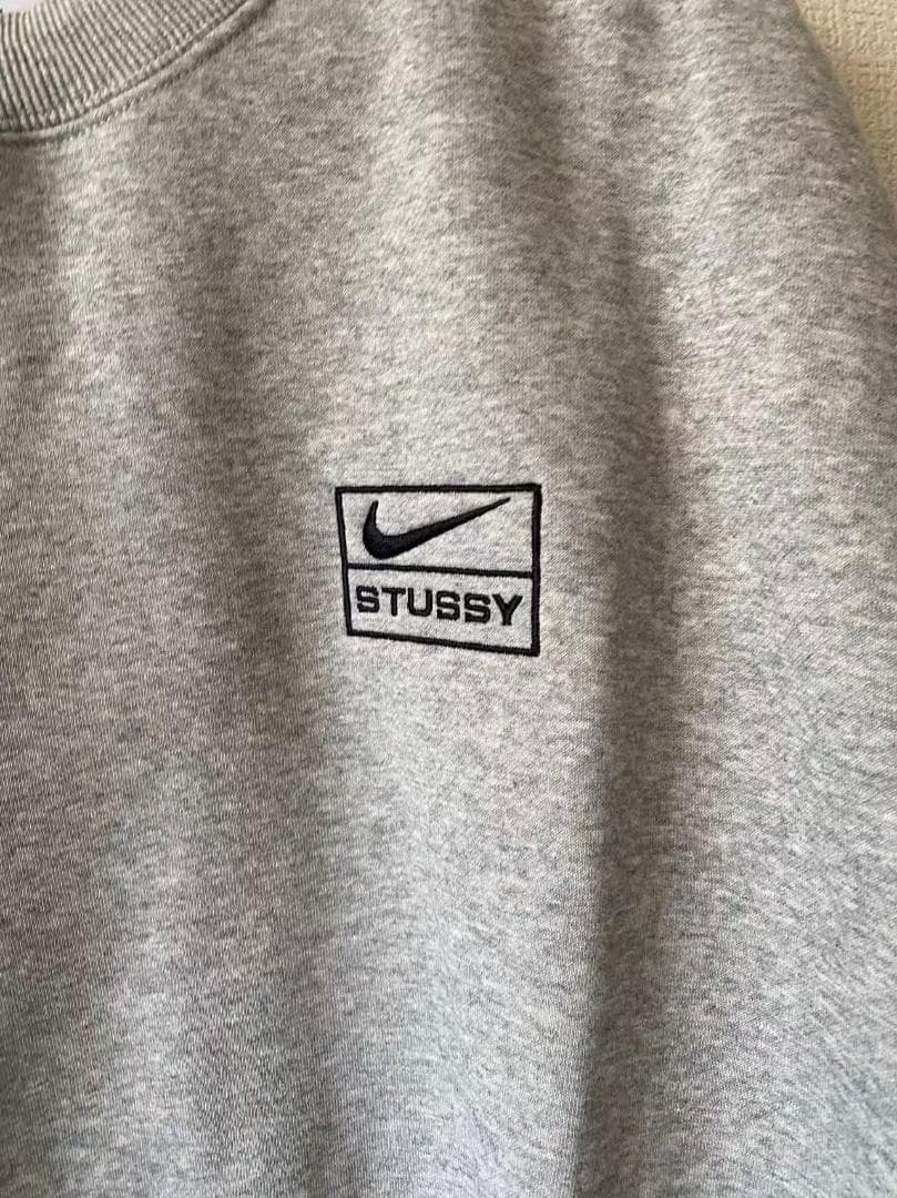 Nike STUSSY コラボ グレー スウェット