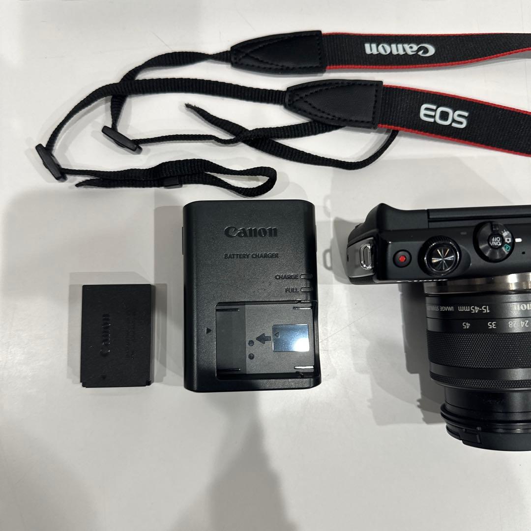 Canon EOS M100 ミラーレスカメラ 15-45mmレンズ付き