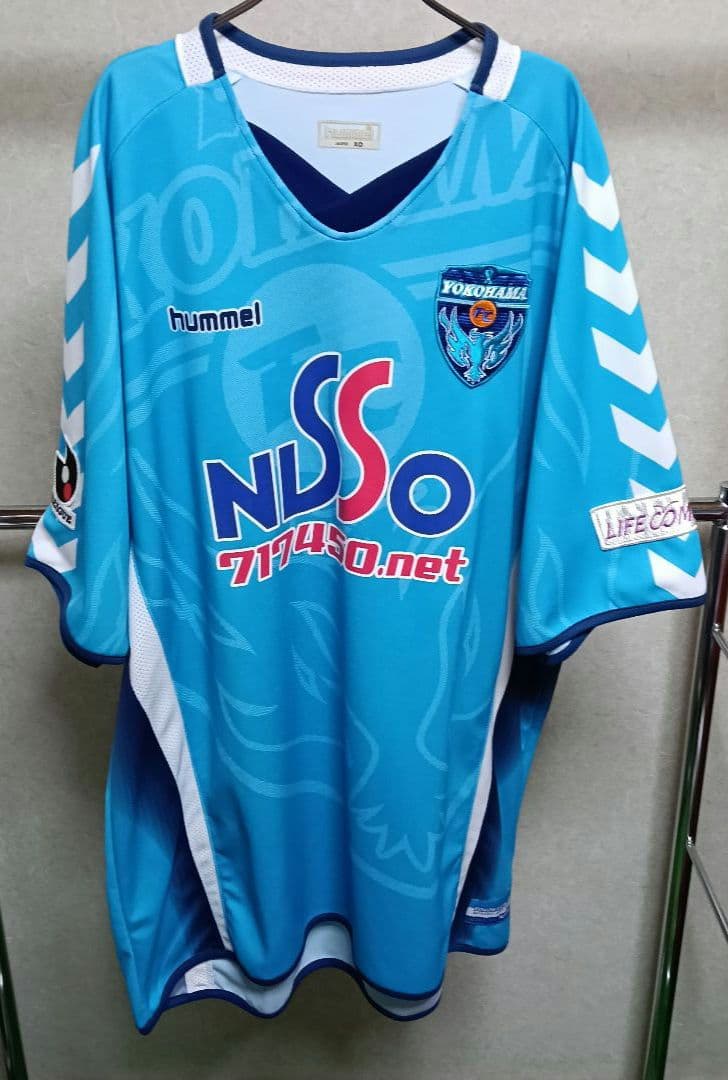 希少！ヒュンメル製 横浜FC 2006ユニフォーム ホーム／XO